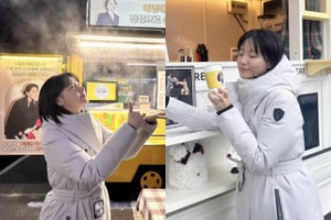 “ありがとうチャウヌ” 女優イ・ヨンエ、後輩たちからの差し入れに大喜び！「愛されてますね」【PHOTO】 画像