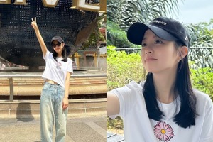 童顔女優パク・ボヨン、海外出張で撮った“かわいさMAX”の写真を公開【PHOTO】 画像