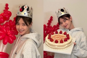 『暗行御史』女優クォン・ナラ、34歳の誕生日に“幸せオーラ”全開！【PHOTO】 画像