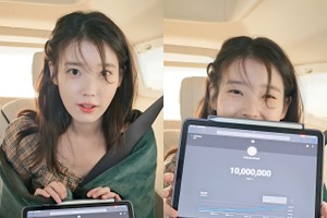 『おつかれさま』主演IUの人気が凄まじい！YouTubeチャンネル登録者1000万人突破！ 画像