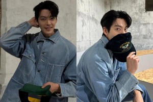 キム・ウビン、爽やかすぎる“理想の彼氏ショット”。お茶目な魅力爆発！【PHOTO】 画像