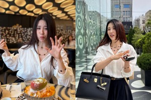 『トンイ』女優パク・ハソン、春の陽気を満喫した“ラグジュアリーな”お出かけ「めっちゃ羨ましい」【PHOTO】 画像