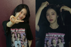Tシャツを着てもあふれる高級感…女優シン・イェウン、初ファンミの舞台裏を公開【PHOTO】 画像