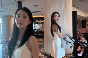 “推し”だった韓国スターと結婚した日本人女性、お嬢さんモードもまだまだイケる！【PHOTO】 画像