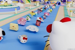 「サンリオ」キティやシナモン、マイメロ、プリン、クロミたちの1000種類以上の“グッズ”がパズルゲームに！ 2025年夏配信 画像