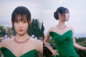 女優キム・ジウォン、イタリアで“女神”の輝き…制作1000時間の新作ジュエリーを纏って登場 画像