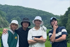 グンちゃんとイ・スンギが初対面？“意外すぎる”面々のゴルフ会合の様子【PHOTO】 画像