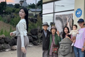 “推し”だった韓国スターと結婚した日本人女性、19人の大家族に嫁いで「よかった」。済州島旅行に“ほっこり”【PHOTO】 画像