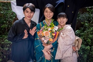 森カンナ＆咲妃みゆら、芳根京子“なつ美”の家族クランクアップ「波うららかに、めおと日和」 画像