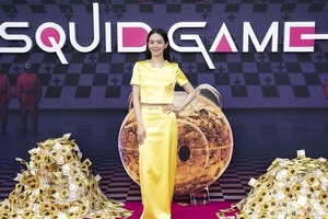パク・ギュヨンが『イカゲーム3』で放つオーラ、ロンドンプレミアで見せた確かな輝き 画像