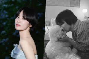 女優ソン・ヘギョ、愛犬と再会した“かけがえのない瞬間”を公開。女優仲間たちも「いいね！」【PHOTO】 画像