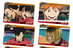 「ハイキュー!!」日向、研磨らが躍動！“繋がる”学校ビジュアル＆『ゴミ捨て場の決戦』名場面を収録　カード付きウエハース登場 画像