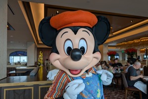 【海外ディズニー】アーティストに扮したミッキーたちと楽しい朝食！人気キャラクター・ダイニングを体験　フロリダ WDW 画像