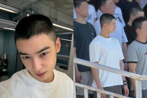 入隊したチャウヌ、思わず“迷惑な訓練兵”に!?「我が子より見つけやすかった」と話題 画像