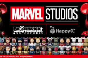 景品全てがマーベルキャラクターのベアブリック　MARVEL STUDIOS／Happyくじ「BE@RBRICK」8月30日発売 画像
