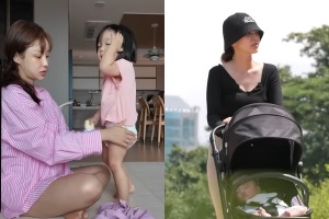 『紳士とお嬢さん』ユン・ジニ、朝6時から始まる“育児の戦い”を公開…二児の母のリアルな日常 画像