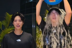 パク・ボゴムが氷バケツ・チャレンジ。次に指名した俳優たちは? 画像