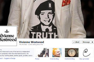 ヴィヴィアン・ウエストウッドの日本公式Facebookが7 月22 日にローンチ！ 画像