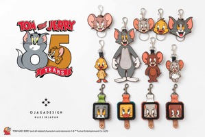 「トムとジェリー」レザーアイテム登場　レザーキーホルダー3タイプ 画像