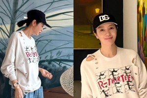 55歳女優キム・ヘスの隠しきれない存在感…“大学生のような”お出かけショット【PHOTO】 画像