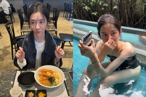 映画『秘顔』のベッドシーンが話題だった女優パク・ジヒョン、連休中は“ホカンス”を満喫！【PHOTO】 画像