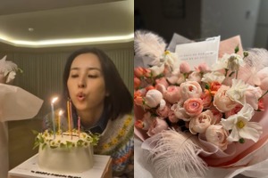『朱蒙』女優ハン・ヘジン、幸せな44歳の誕生日！花束から感じ取れる“夫婦仲の良さ”【PHOTO】 画像
