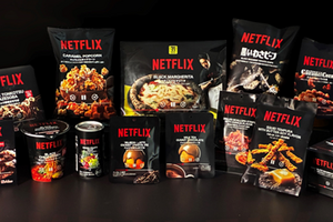 「“おうちシネマ”楽しもう」「箱買いします」ネトフリ鑑賞のお供が勢揃い！ Netflixコラボ商品が11月15日より数量限定販売 画像