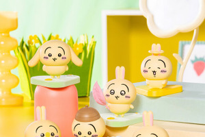 「ちいかわ」うさぎ＆モモンガのフィギュア登場！ 各6種の印象的なシーンを再現 画像