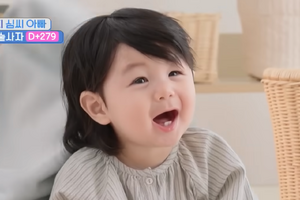 俳優シム・ヒョンタクの愛息ハルちゃん、人生初の広告撮影の様子がテレビ初公開！ 画像