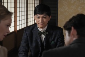 「ばけばけ」第63回あらすじ・場面写真　ヘブンがイライザを案内している所に錦織も合流し、3人はお茶会をすることに…12月24日放送 画像