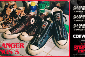 「ストレンジャー・シングス 未知の世界5」CONVERSEコラボレーション第2弾、1月23日発売 画像
