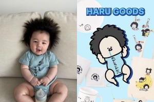 俳優シム・ヒョンタクの日本人妻サヤさん、愛息ハルくんの成長を描いた自作グッズを発売！「売り上げは寄付へ」 画像