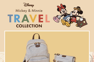 ミッキーマウス＆ミニーマウスと一緒に旅へ！ 「Samantha Thavasa」TRAVELコレクション発売 画像