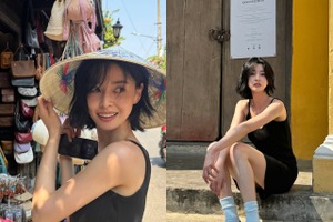 『梨泰院クラス』女優クォン・ナラの“のんびりした”近況。8頭身の完璧なプロポーションは健在だった！【PHOTO】 画像