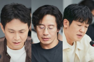 人生の“50％”を駆け抜けたおじさんたちの逆襲！シン・ハギュン主演ドラマの台本読み合わせの様子 画像