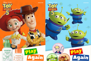 『トイ・ストーリー』× INNISFREE、限定エディションが5月1日より数量限定発売 画像