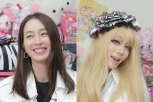 イ・ミンジョン、衝撃の“姫ギャル”メイク姿を披露！「このまま夫の友人たちと食事へ…」 画像