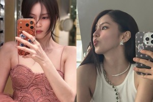 ハン・ソヒ、ブラックコーデの次は華麗な“ランジェリー風ドレス”で圧倒的な存在感を放つ【PHOTO】 画像
