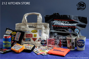 『ワイルド・スピード』ロゴやナンバープレートをデザインしたコレクションが212 KITCHEN STOREに登場 画像
