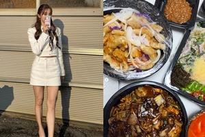 『コーヒープリンス1号店』ユン・ウネ、ジャージャー麵＆酢豚を爆食しても“神スタイル”を維持！【PHOTO】 画像
