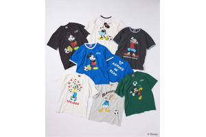 ミッキーマウスたちがサッカーデザインのTシャツに！JOURNAL STANDARDが限定発売 画像