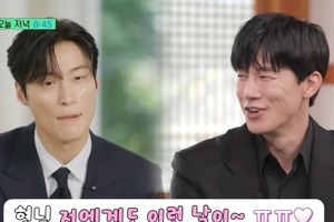 『鉄槌教師』キム・ムヨル、大ブレイク中の俳優ホ・ナムジュンと“互いに祝福”し合う仲 画像
