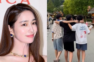 女優イ・ミンジョン、ぐんと成長した息子＆娘を自慢！“身長はママ譲り？” 【PHOTO】 画像