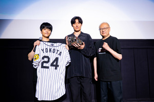 松谷鷹也「1人でも多くの人に」『栄光のバックホーム』動員数全国1位の劇場で舞台挨拶 9月に再上映も決定 画像