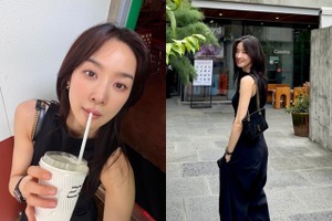 『セレブリティ』『恋人』女優イ・チョンアが魅せる、洗練されたオールブラック“美骨格”コーデ【PHOTO】 画像