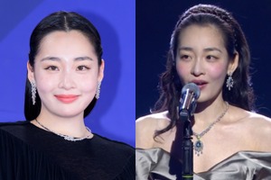 “17kg減量”のキム・ミンハ、授賞式会場の視線を独占！1年前と「別人級」のオーラで輝きを放つ 画像