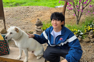 「どっちがワンちゃん？」チョン・ヘインの癒やしパワー全開なオフショットにファン悶絶！【写真】 画像