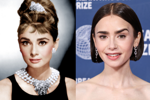 オードリー・ヘプバーンの息子、リリー・コリンズを伝記映画主演に太鼓判　「彼女は特別」 画像