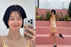 『梨泰院クラス』女優クォン・ナラ、レモンイエローがまぶしい爽やかな“夏の女神”【写真】 画像