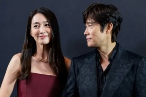 「イ・ビョンホンの顔が…」まさかのハプニングに、妻イ・ミンジョンがユーモアあふれるお返し！ 画像